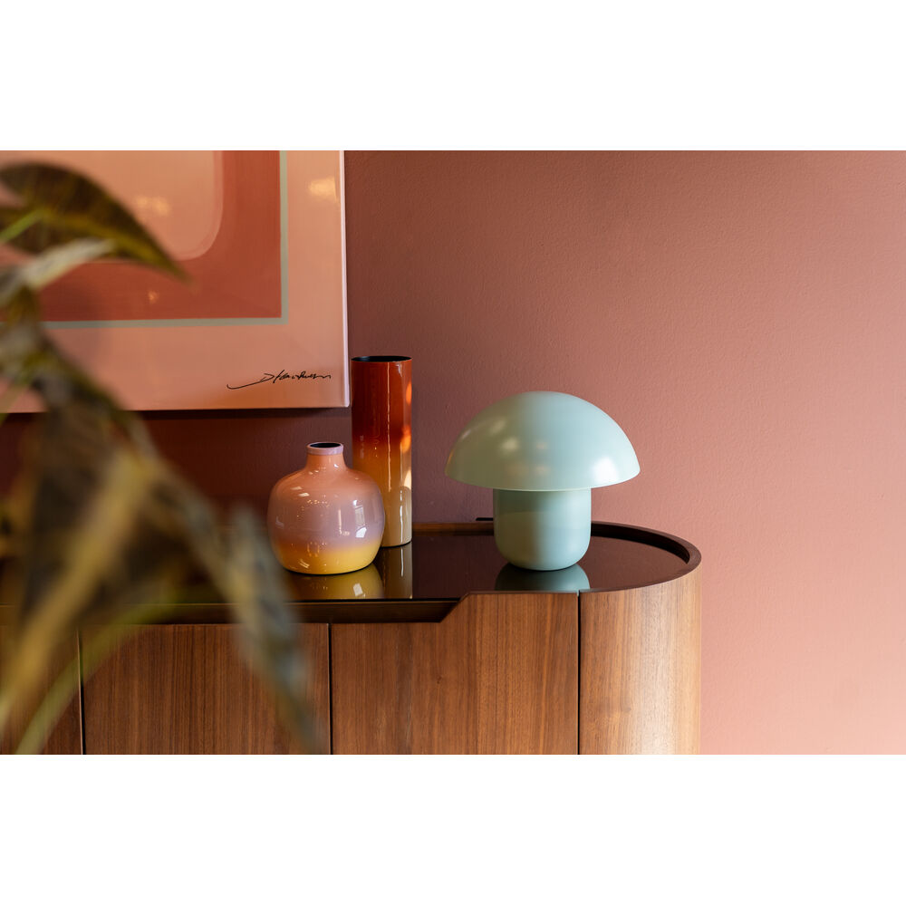 Table Lamp Mushroom Matt Mint 27cm