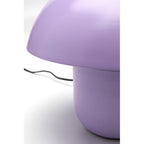 Table Lamp Mushroom Matt Purple 27cm
