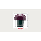 Table Lamp Mushroom Shiny Duo Saturday 20cm