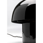 Table Lamp Mushroom Shiny Black 20cm