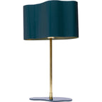 Table Lamp Cloudy Oval Petrol 49cm