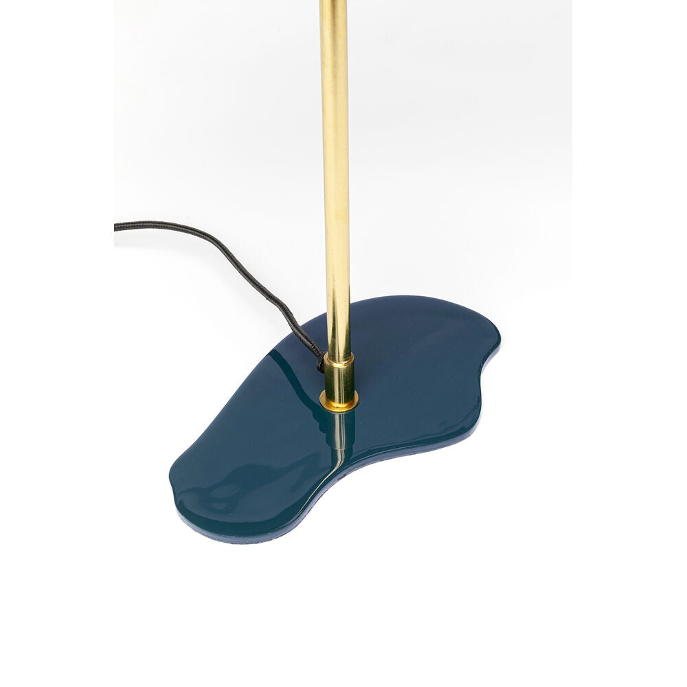 Table Lamp Cloudy Oval Petrol 49cm