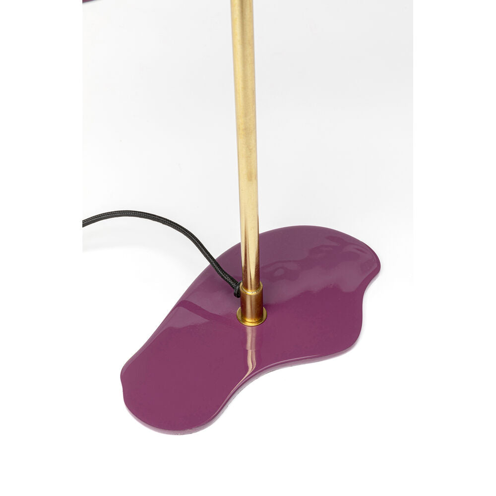 Table Lamp Cloudy Oval Plum 49cm
