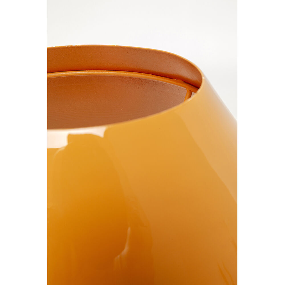 Table Lamp Cloudy Round Orange 49cm