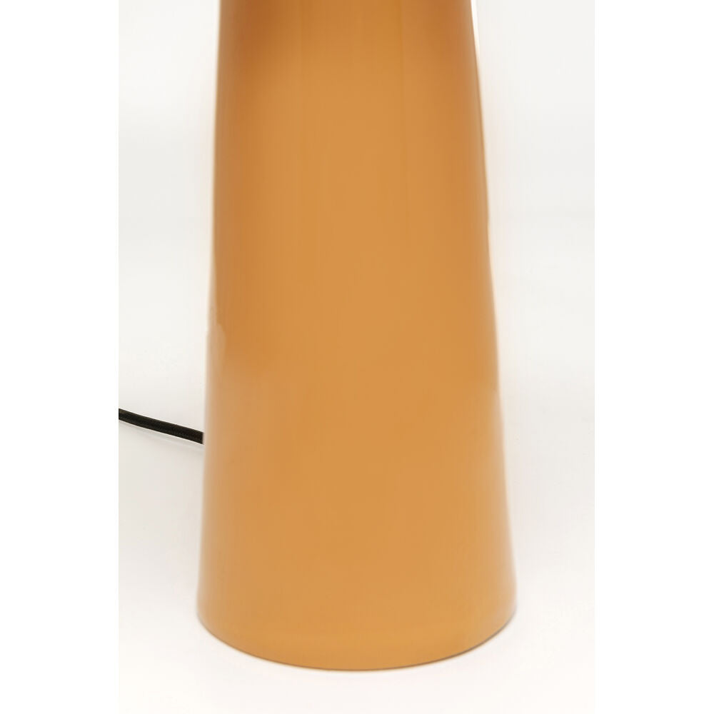 Table Lamp Cloudy Round Orange 49cm