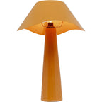 Table Lamp Cloudy Round Orange 49cm