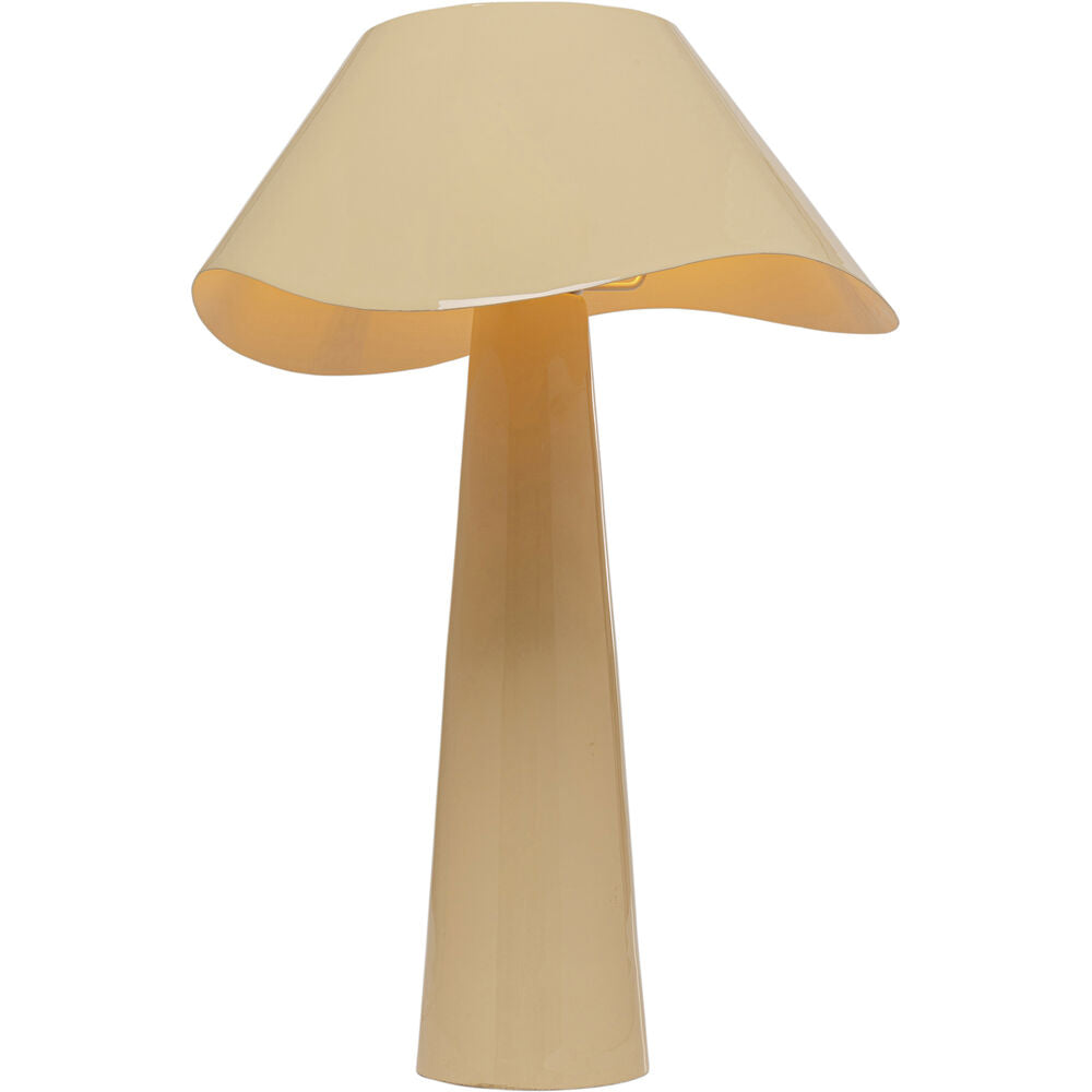 Table Lamp Cloudy Round Ecru 49cm