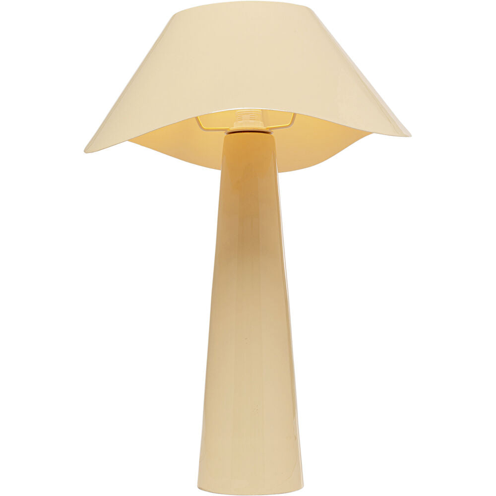 Table Lamp Cloudy Round Ecru 49cm