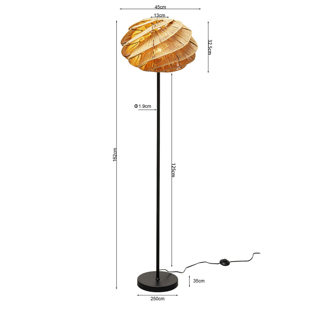 Floor Lamp Aloha Whirl 160cm