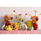 Vase Strawberries Red 30cm