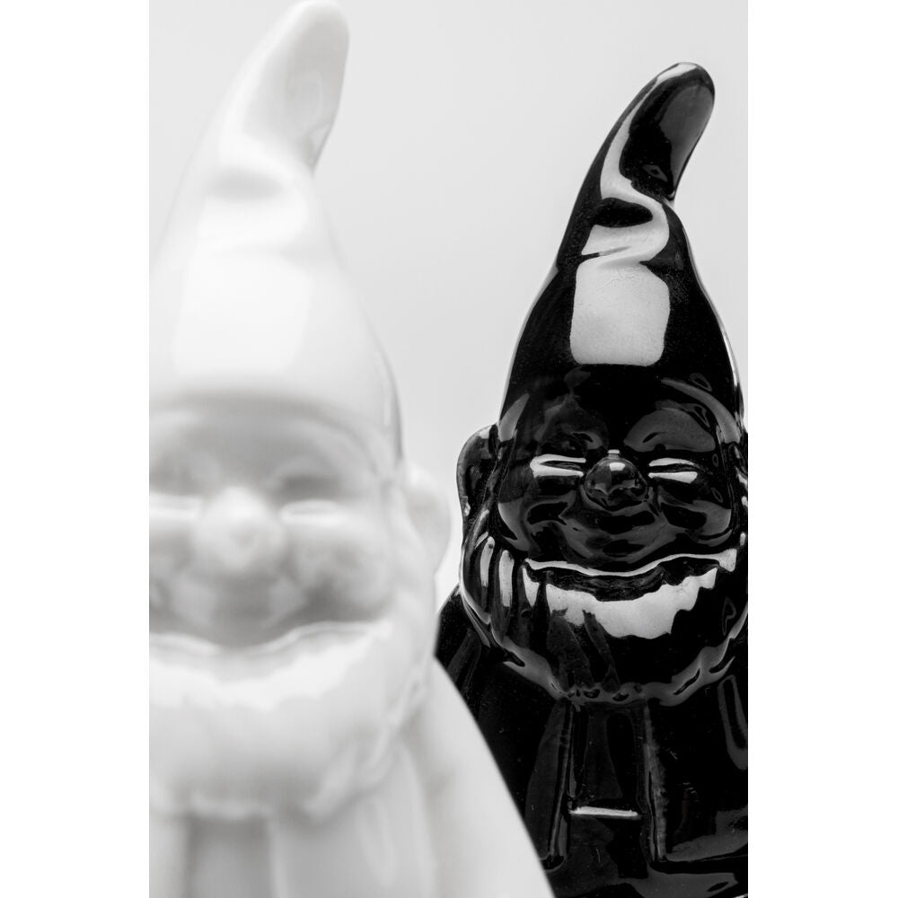 Salt and Pepper Shaker Gnome Black/White (2/Set)