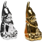 Salt and Pepper Shaker Gnome Silver/Gold (2/Set)
