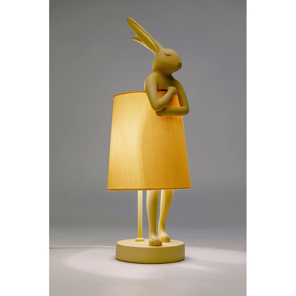 Table Lamp Animal Rabbit Peach 50cm