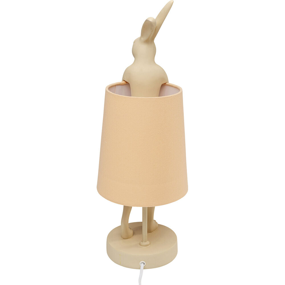 Table Lamp Animal Rabbit Peach 50cm