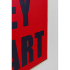 Framed Picture Need Money 80x80cm