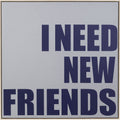 Framed Picture New Friends 80x80cm