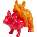 Deco Figurine Love Dogs Pink Duo Pop