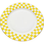 Plate Harlequin Yellow 27cm (6/Set)