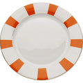 Plate Harlequin Orange 27cm (6/Set)