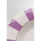 Plate Deep Harlequin Purple 23cm (6/Set)