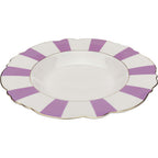 Plate Deep Harlequin Purple 23cm (6/Set)