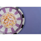 Plate Deep Harlequin Purple 23cm (6/Set)