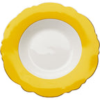 Plate Deep Harlequin Yellow 23cm (6/Set)