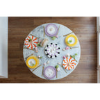 Plate Deep Harlequin Yellow 23cm (6/Set)