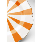 Plate Harlequin Orange 22cm  (6/Set)