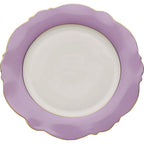 Plate Harlequin Purple 27cm  (6/Set)