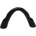 Candle Holder Bow Duo Black 13cm