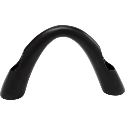 Candle Holder Bow Duo Black 13cm