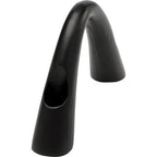 Candle Holder Bow Duo Black 13cm
