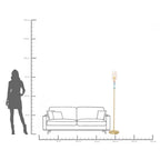 Floor Lamp Allegra Gold 165cm