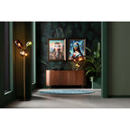 Framed Picture LED Art Gentleman 80x100cm