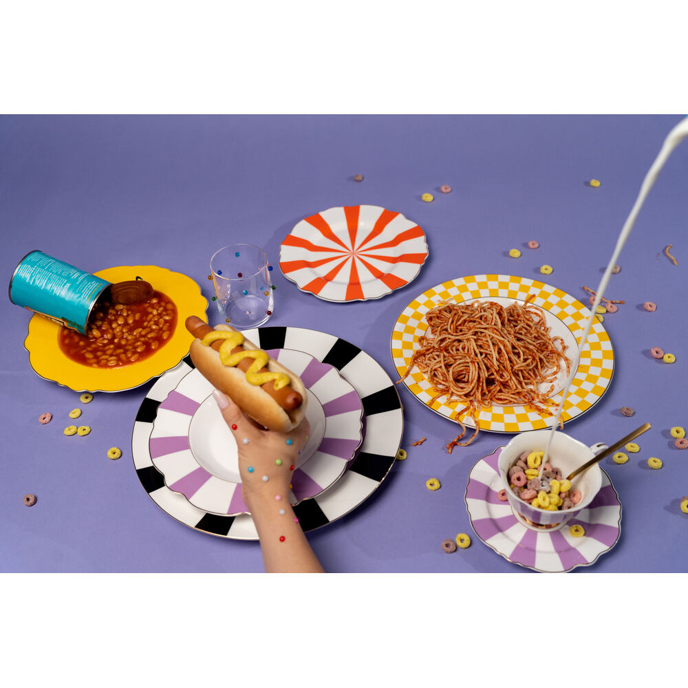 Tumbler Party Dots 9cm (4/Set)