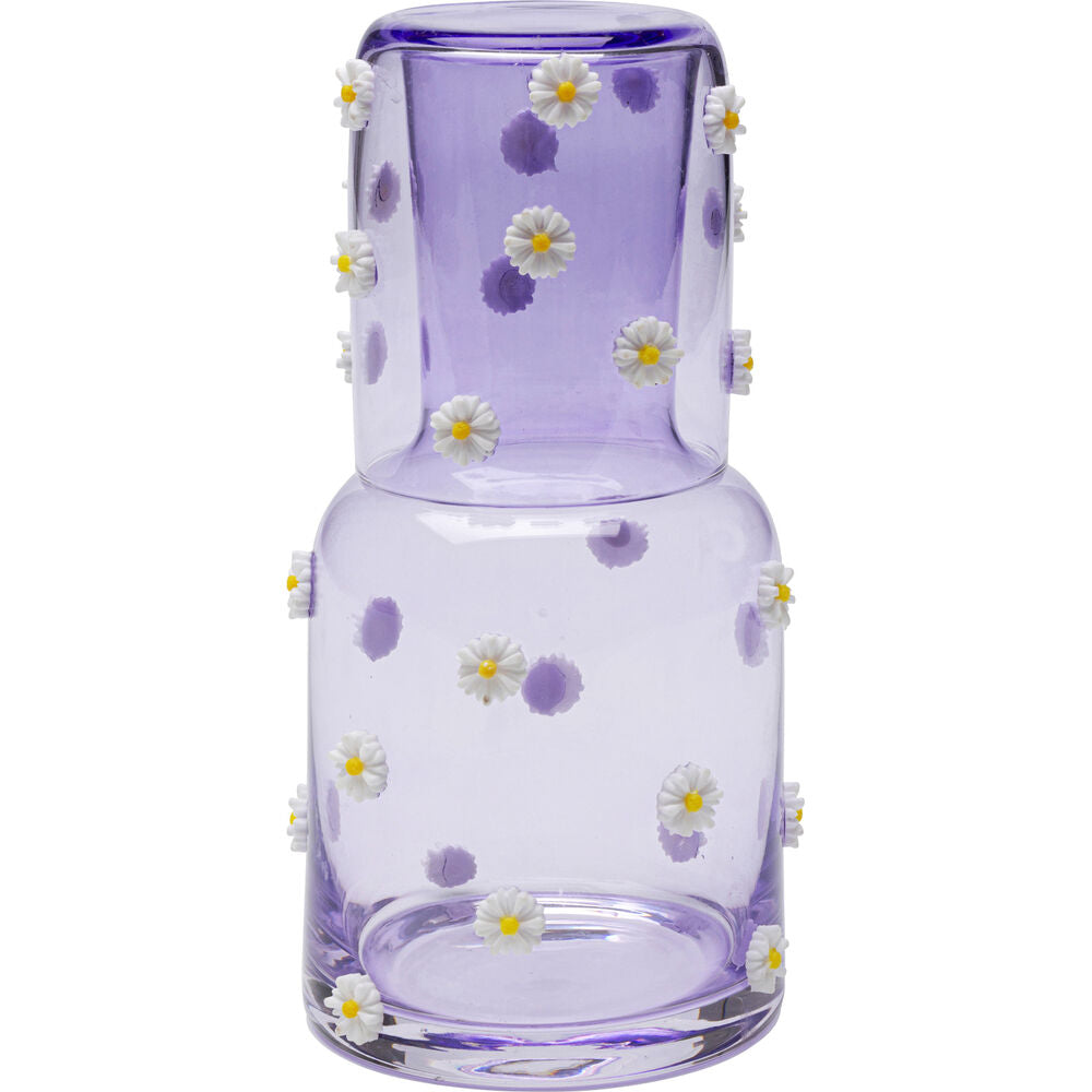 Tumbler Party Flowers 9cm (4/Set)