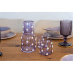 Tumbler Party Flowers 9cm (4/Set)