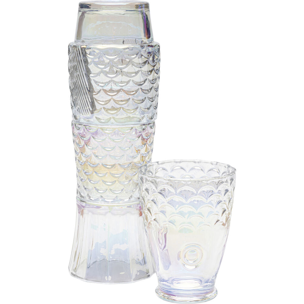 Glasses Pesce Clear (4/part)