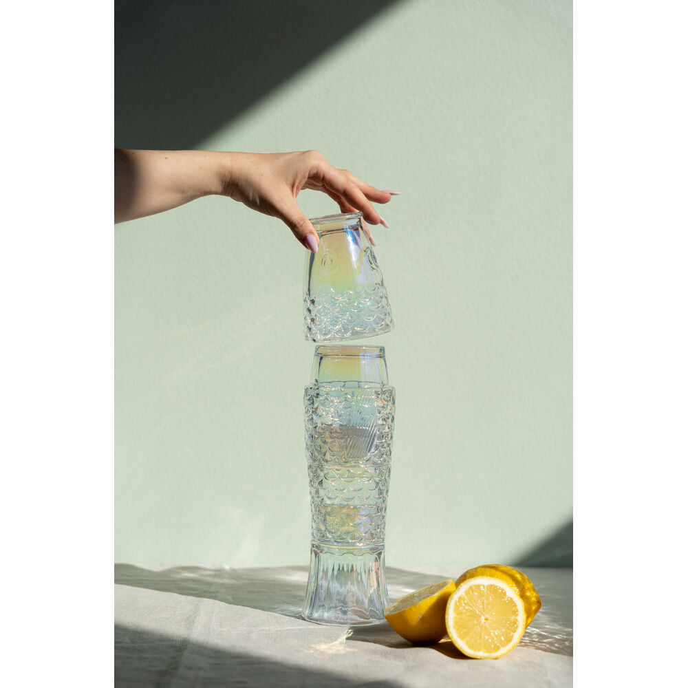 Glasses Pesce Clear (4/part)