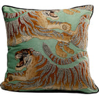 Cushion Tiger Love Mint 45x45cm