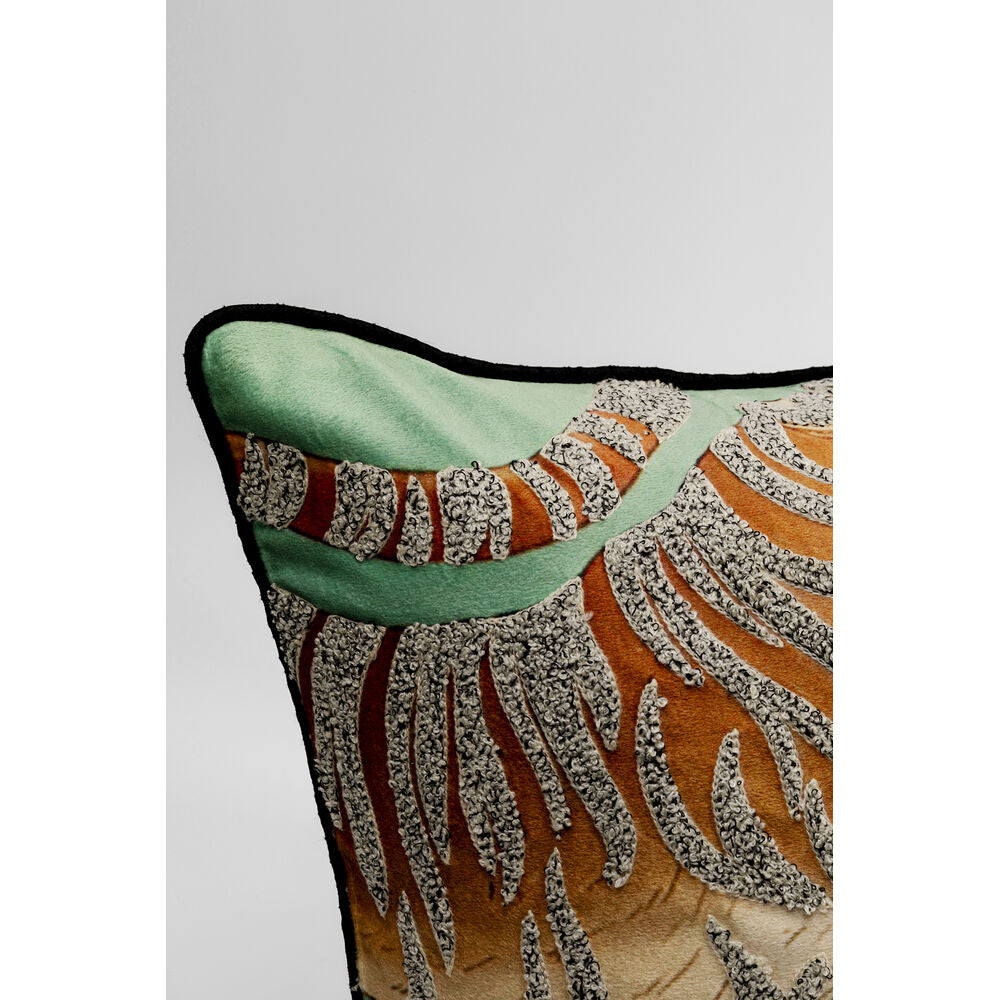 Cushion Tiger Love Mint 45x45cm