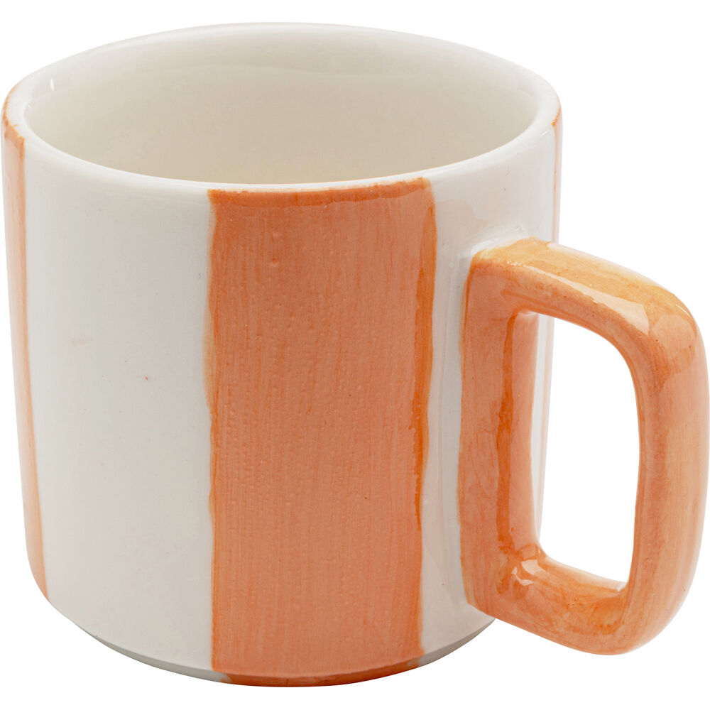 Cup Cocina Stripes Rose (4/Set)