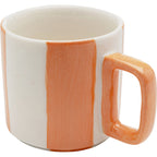 Cup Cocina Stripes Rose (4/Set)