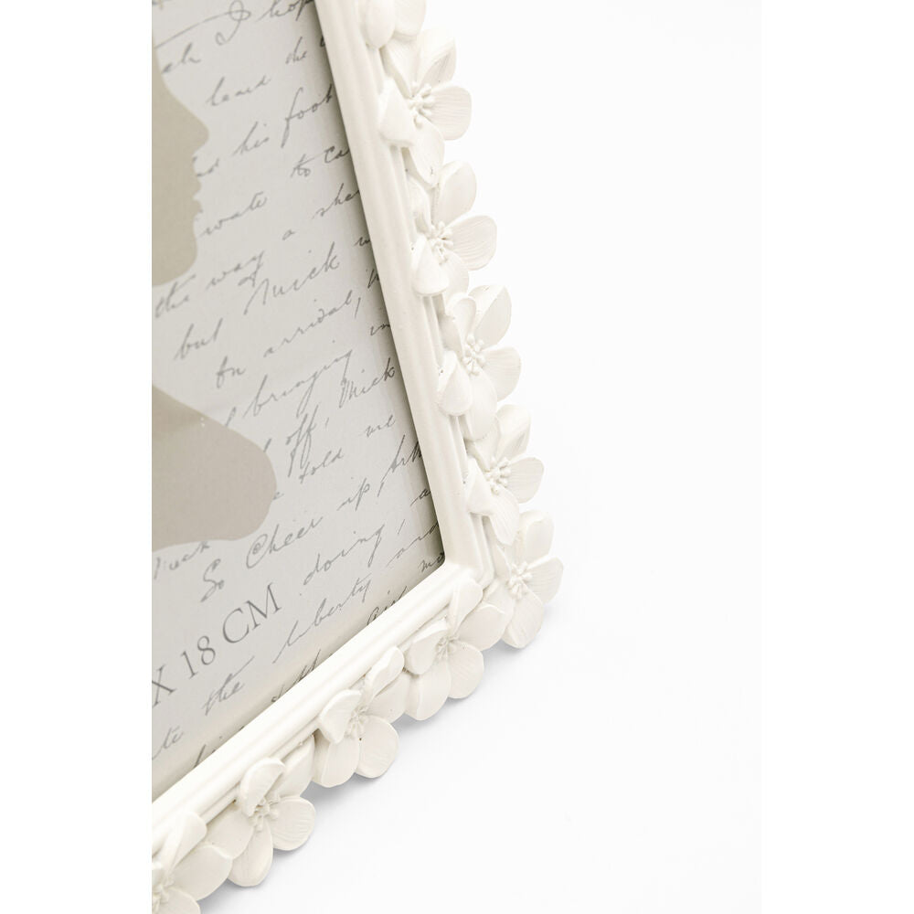 Picture Frame Flores White 13x18cm