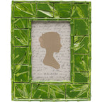 Picture Frame Leaf Green 10x15cm