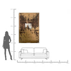 Framed Picture Artistas Golden 120x180cm