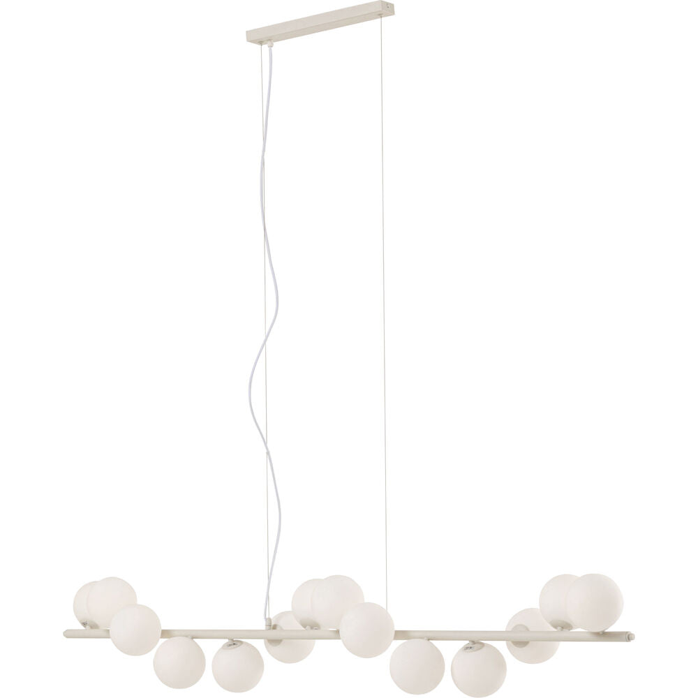 Pendant Lamp Scala Balls Milky Greige 150cm
