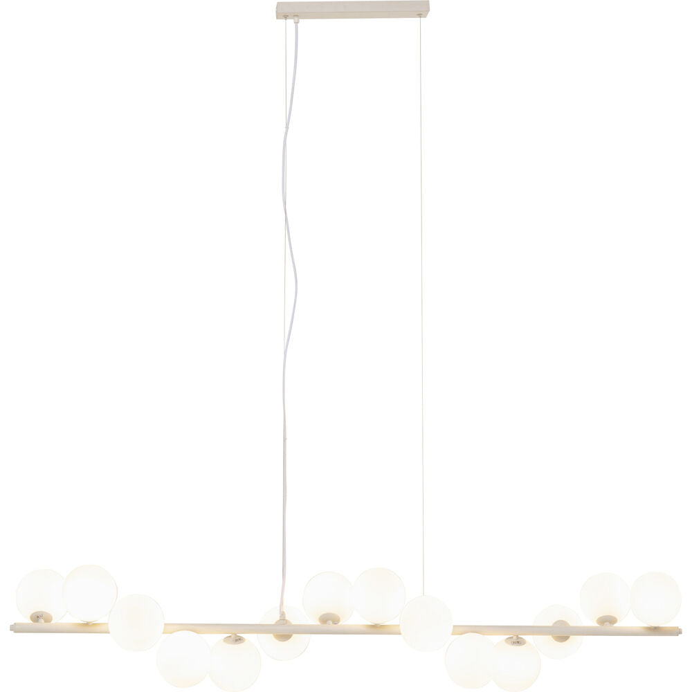 Pendant Lamp Scala Balls Milky Greige 150cm