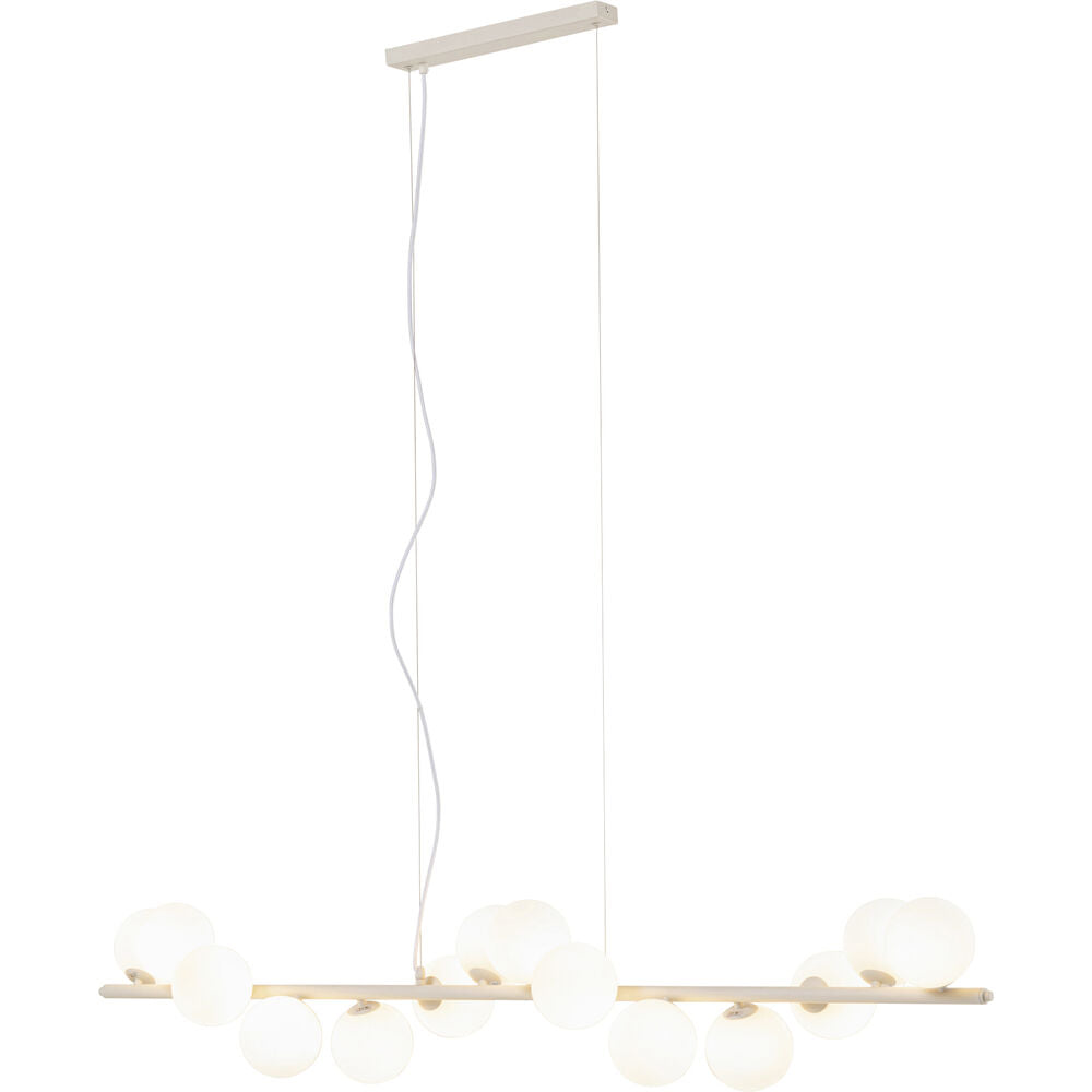 Pendant Lamp Scala Balls Milky Greige 150cm